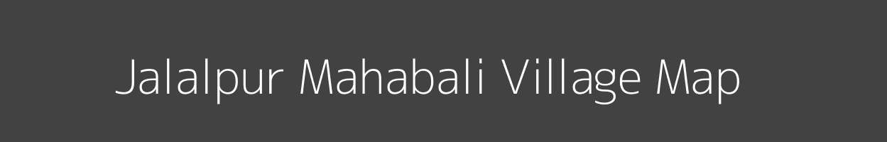 Map of Jalalpur Mahabali Village in Uttar Pradesh Image
