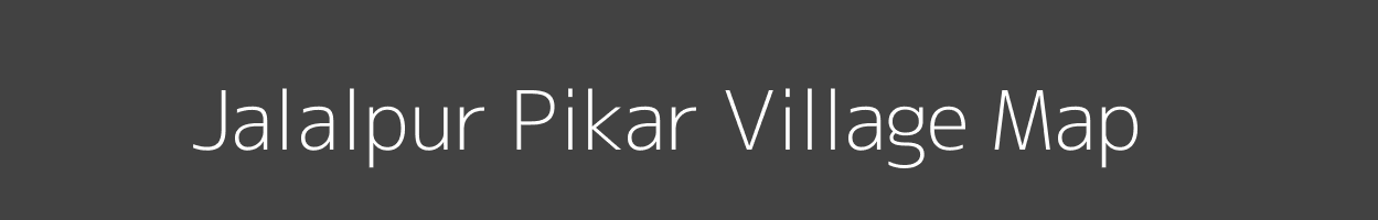 Map of Jalalpur Pikar Village in Uttar Pradesh Image