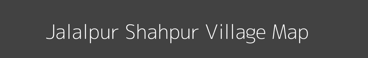 Map of Jalalpur Shahpur Village in Uttar Pradesh Image