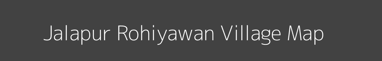 Map of Jalapur Rohiyawan Village in Uttar Pradesh Image