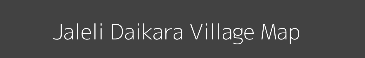 Map of Jaleli Daikara Village in Rajasthan Image