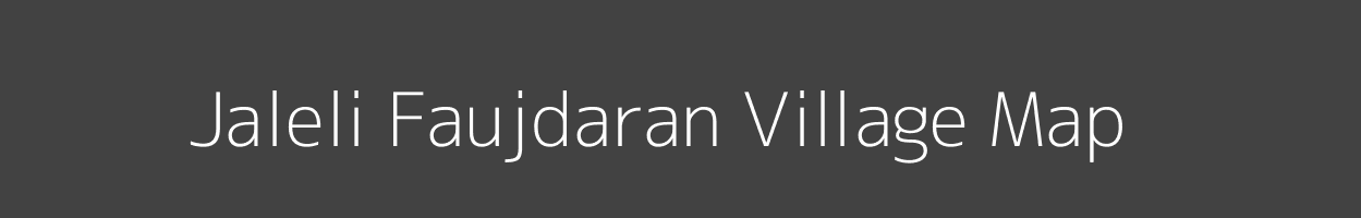 Map of Jaleli Faujdaran Village in Rajasthan Image