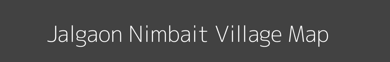 Map of Jalgaon Nimbait Village in Maharashtra Image