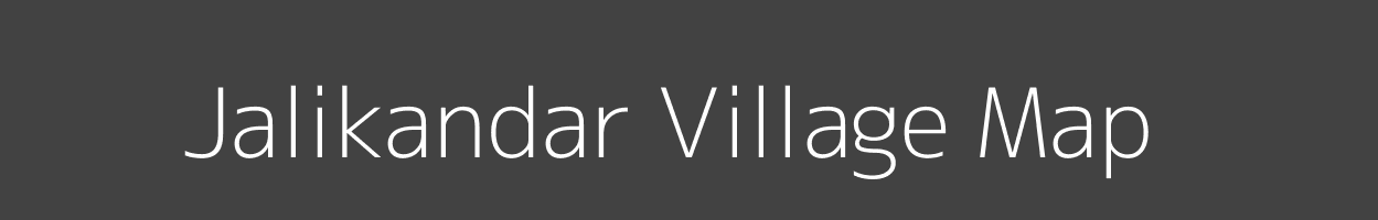 Map of Jalikandar Village in West Bengal Image