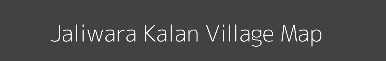 Map of Jaliwara Kalan Village in Rajasthan Image