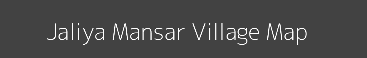 Map of Jaliya Mansar Village in Gujarat Image