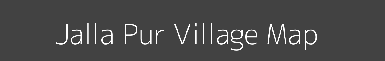 Map of Jalla Pur Village in Uttar Pradesh Image