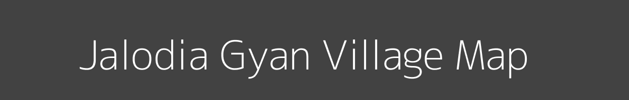 Map of Jalodia Gyan Village in Madhya Pradesh Image