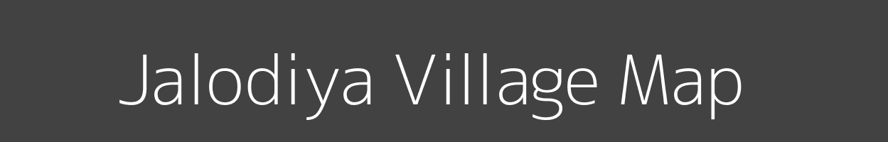 Map of Jalodiya Village in Madhya Pradesh Image