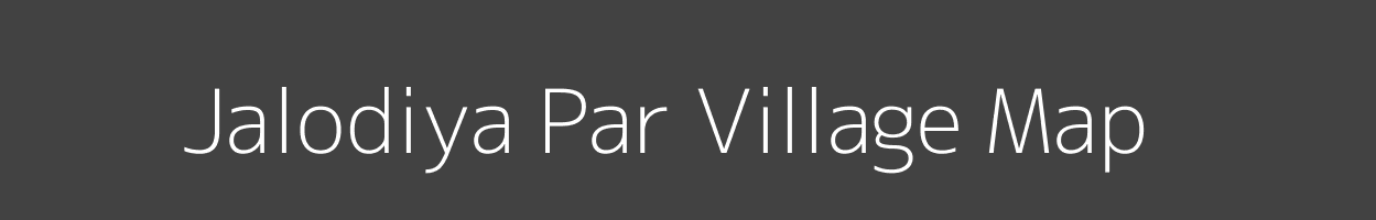 Map of Jalodiya Par Village in Madhya Pradesh Image