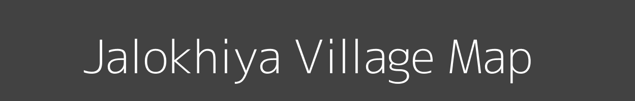 Map of Jalokhiya Village in Madhya Pradesh Image