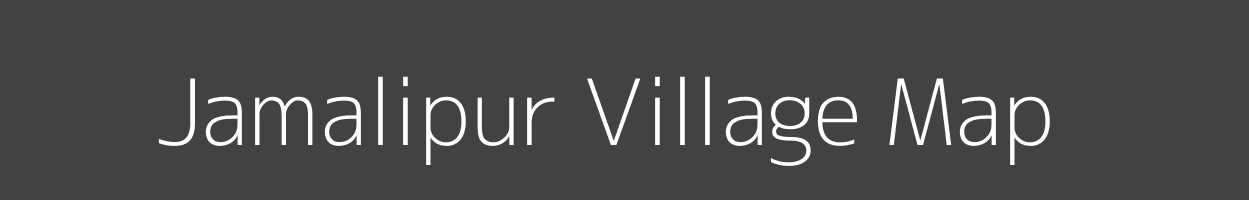 Map of Jamalipur Village in Uttar Pradesh Image