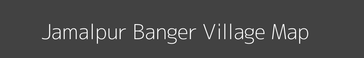 Map of Jamalpur Banger Village in Uttar Pradesh Image