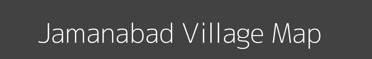 Map of Jamanabad Village in Uttar Pradesh Image