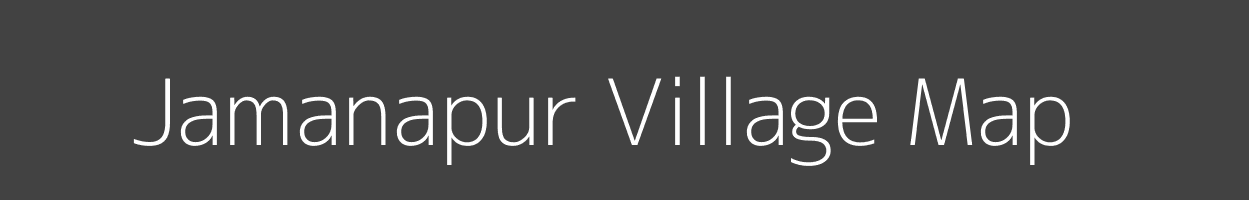 Map of Jamanapur Village in Maharashtra Image