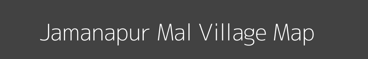 Map of Jamanapur Mal Village in Madhya Pradesh Image