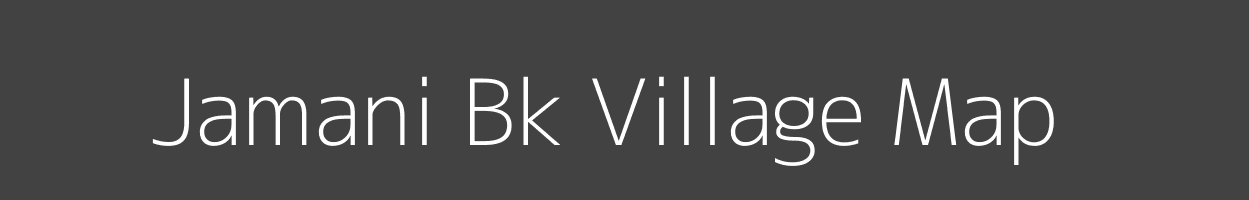 Map of Jamani Bk Village in Maharashtra Image