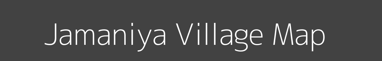 Map of Jamaniya Village in Madhya Pradesh Image