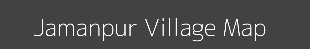 Map of Jamanpur Village in Uttar Pradesh Image