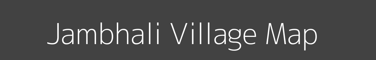 Map of Jambhali Village in Maharashtra Image