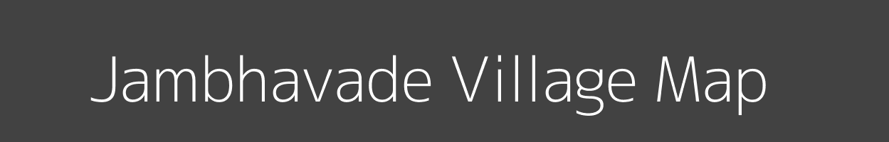 Map of Jambhavade Village in Maharashtra Image