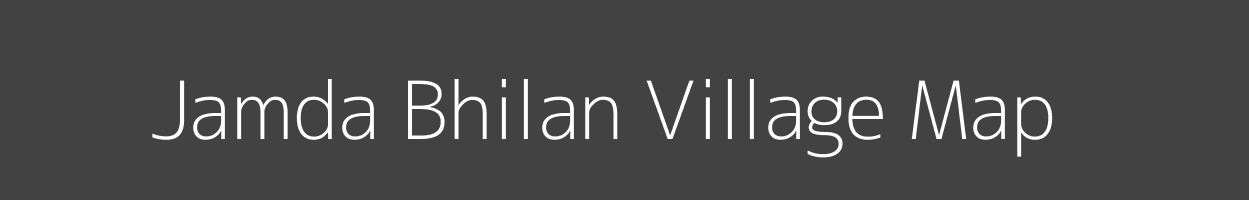 Map of Jamda Bhilan Village in Madhya Pradesh Image