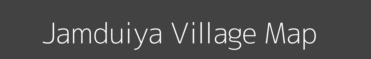 Map of Jamduiya Village in Uttar Pradesh Image