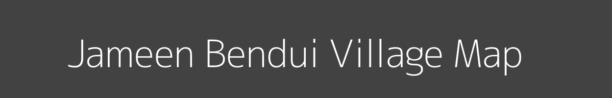 Map of Jameen Bendui Village in Uttar Pradesh Image