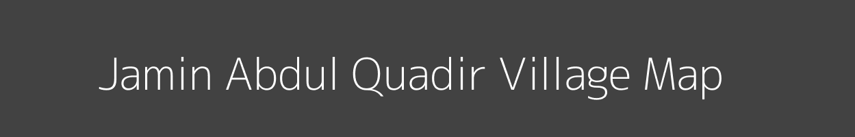 Map of Jamin Abdul Quadir Village in Uttar Pradesh Image