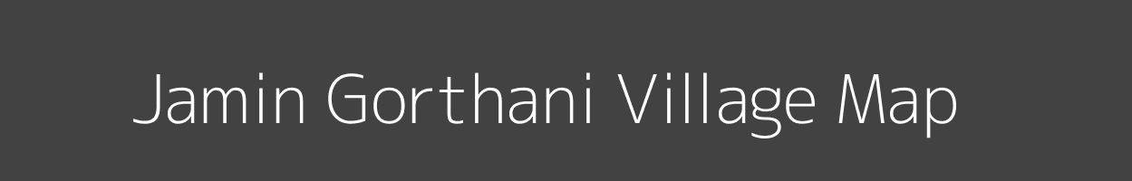 Map of Jamin Gorthani Village in Uttar Pradesh Image