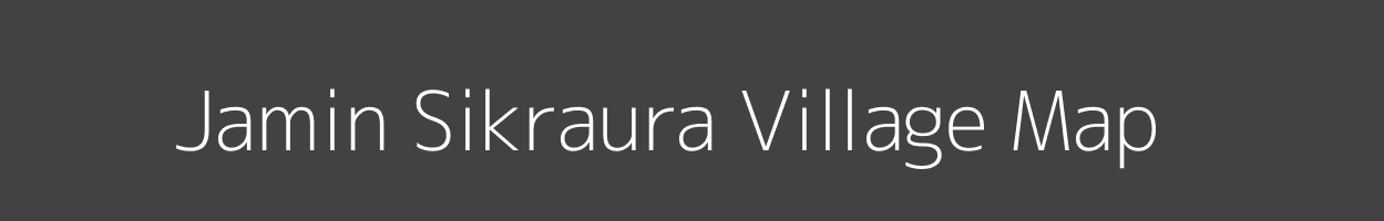 Map of Jamin Sikraura Village in Uttar Pradesh Image