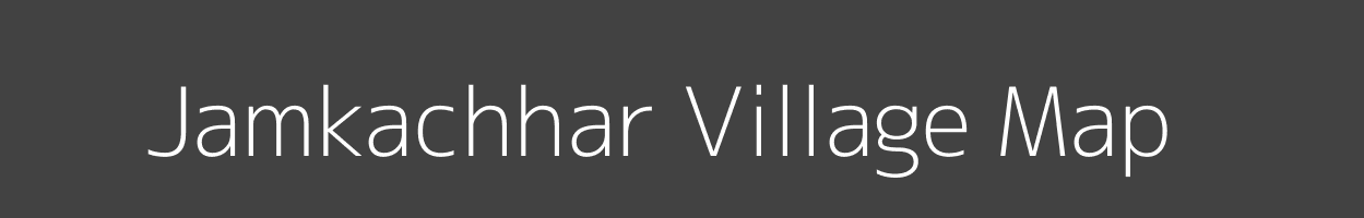 Map of Jamkachhar Village in Madhya Pradesh Image