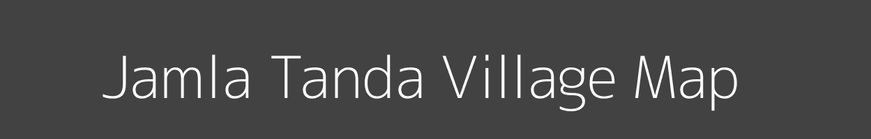 Map of Jamla Tanda Village in Madhya Pradesh Image