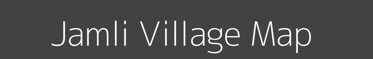 Map of Jamli Village in Madhya Pradesh Image