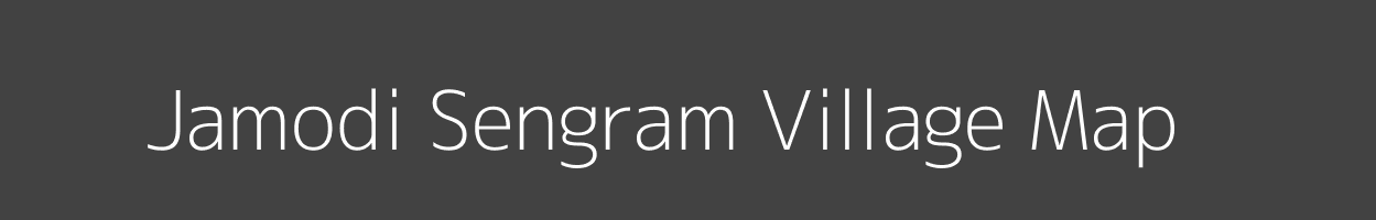 Map of Jamodi Sengram Village in Madhya Pradesh Image