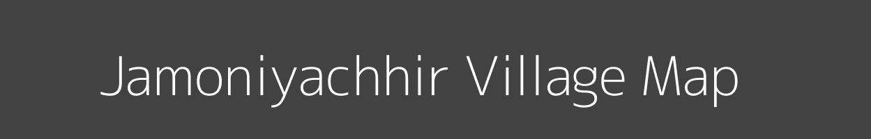 Map of Jamoniyachhir Village in Madhya Pradesh Image