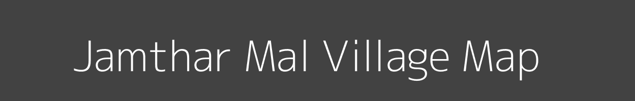 Map of Jamthar Mal Village in Madhya Pradesh Image