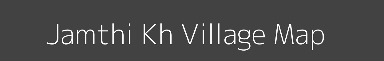 Map of Jamthi Kh Village in Maharashtra Image