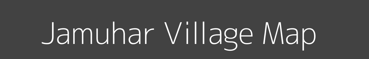 Map of Jamuhar Village in Uttar Pradesh Image