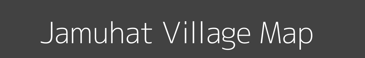 Map of Jamuhat Village in Uttar Pradesh Image