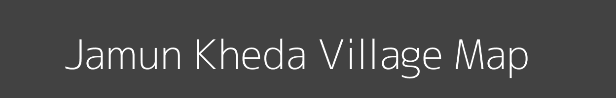 Map of Jamun Kheda Village in Madhya Pradesh Image