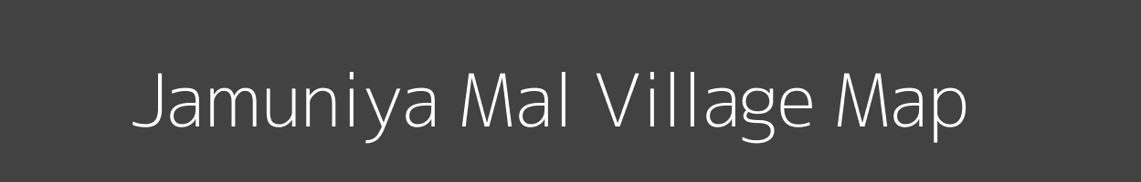 Map of Jamuniya Mal Village in Madhya Pradesh Image