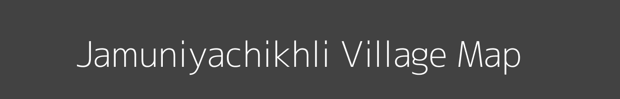 Map of Jamuniyachikhli Village in Madhya Pradesh Image