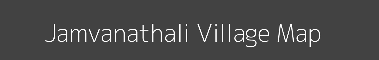 Map of Jamvanathali Village in Gujarat Image