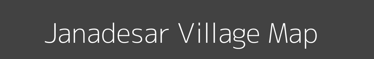 Map of Janadesar Village in Rajasthan Image