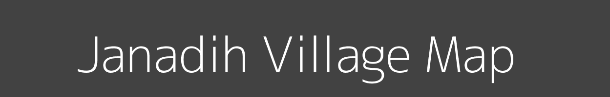 Map of Janadih Village in Jharkhand Image