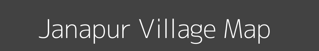 Map of Janapur Village in Uttar Pradesh Image