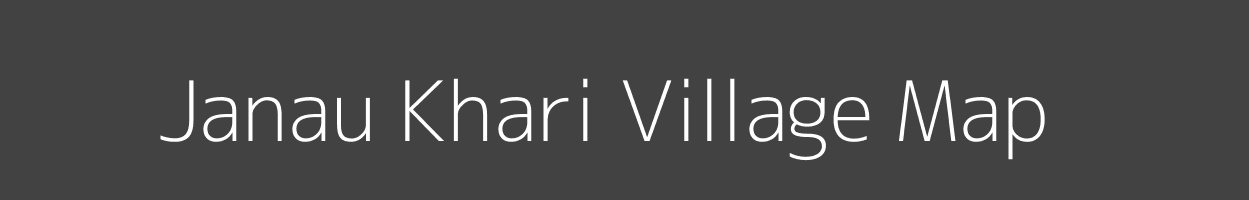 Map of Janau Khari Village in Rajasthan Image