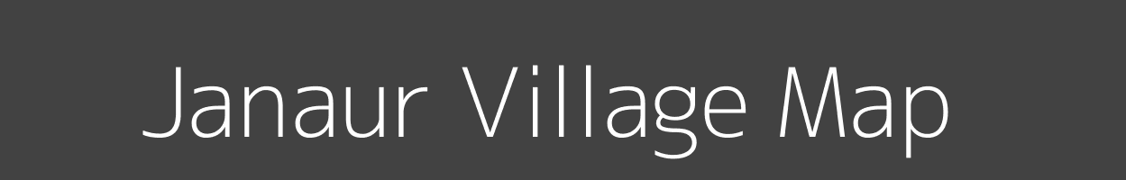 Map of Janaur Village in Uttar Pradesh Image