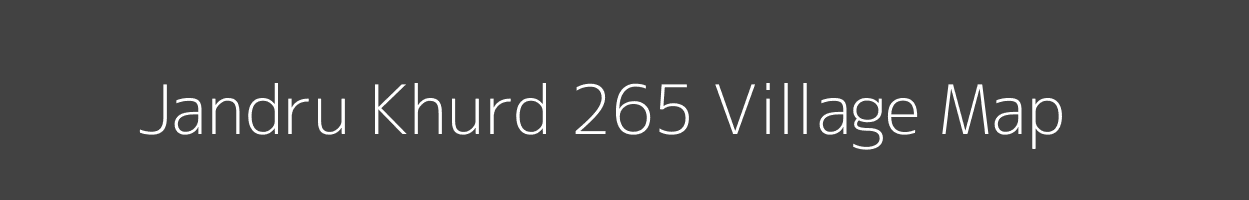 Map of Jandru Khurd 265 Village in Himachal Pradesh Image